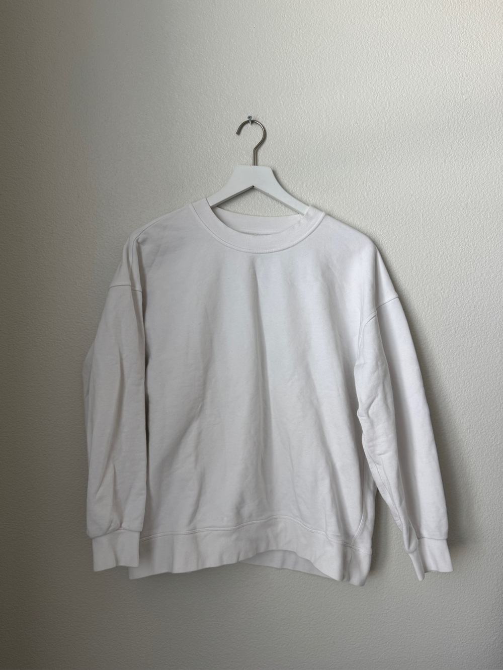 Lululemon all your oversized pullover white